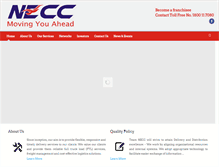 Tablet Screenshot of mail.neccgroup.com